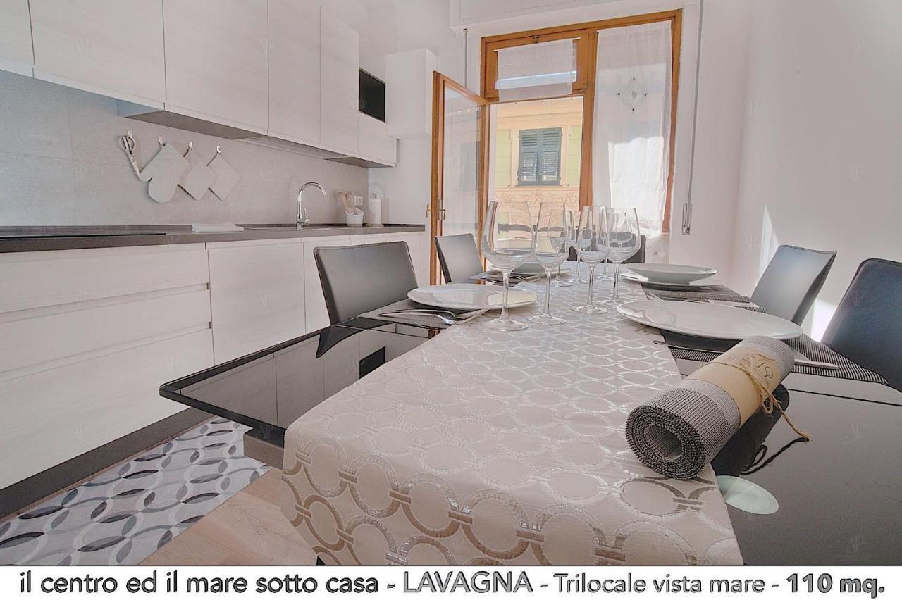 Ferienwohnung Il Centro Ed Il Mare Sotto Casa Lavagna Exterior foto