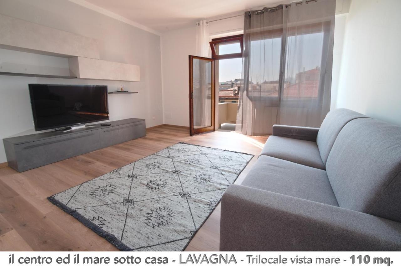 Ferienwohnung Il Centro Ed Il Mare Sotto Casa Lavagna Exterior foto