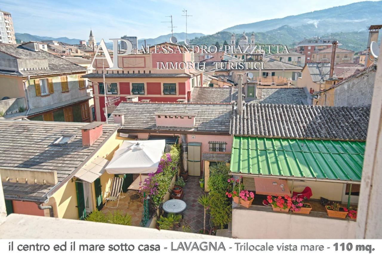 Ferienwohnung Il Centro Ed Il Mare Sotto Casa Lavagna Exterior foto